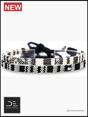 Handmade Boho Surfer Rope Bracelet Set with Sliding Knot - Waterproof &